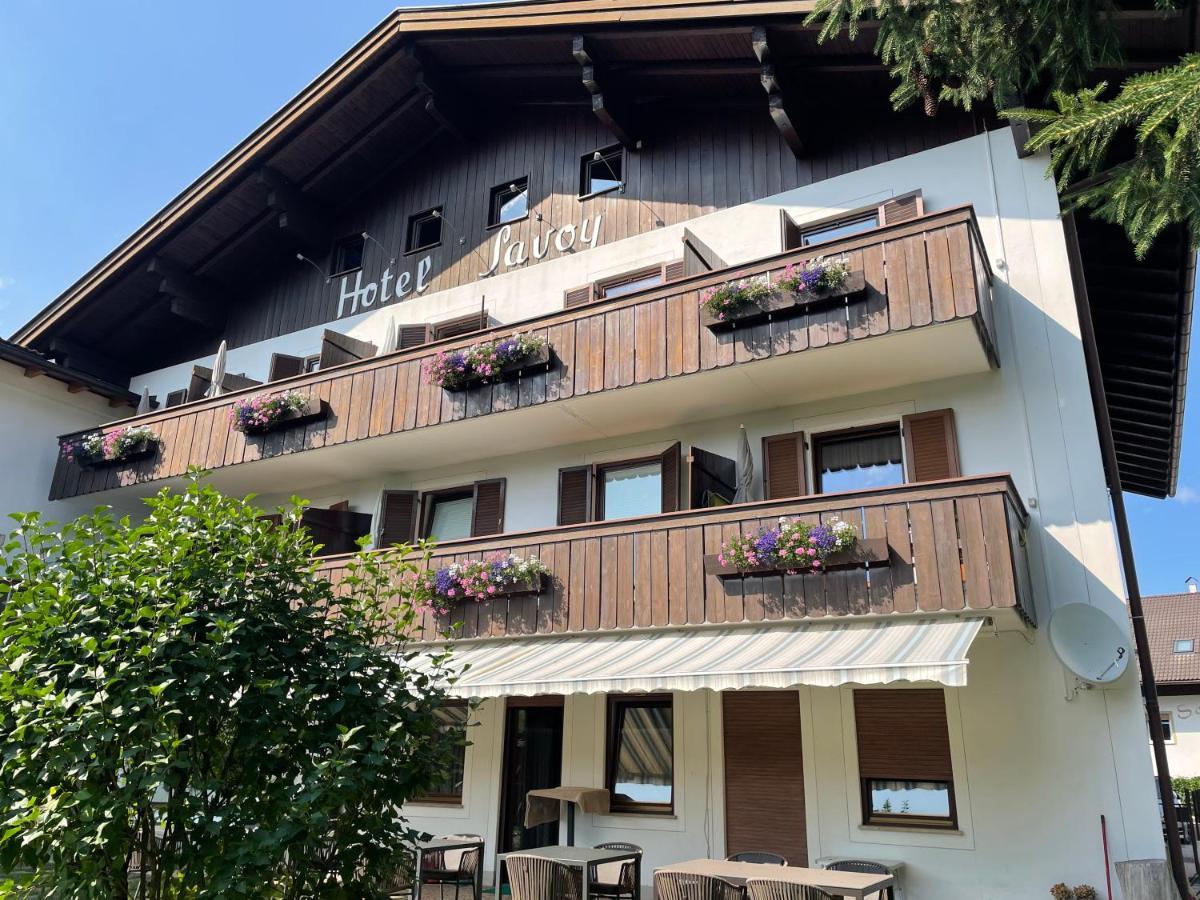 Hotel Garni Savoy Castelrotto Eksteriør bilde
